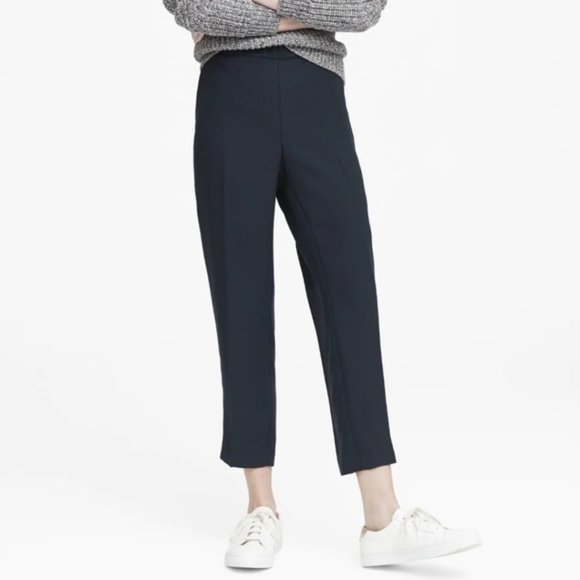 Banana Republic Pants - Banana Republic Hayden Tapered Ankle Pant Blue P5600